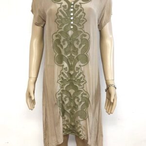 Fira - Klänning - Khaki - Dekor