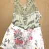Fira - Shorts - Blommig - Multifärgad - Stretch
